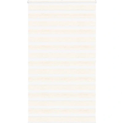 Image of vidaXL Zebra Blind Marble Beige 135x200 cm Fabric Width 130.9 Polyester