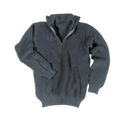 Image of Mil Tec Troyer Pullover Sweater Black 58