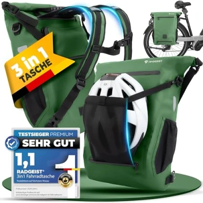 Image of RADGEIST Bicycle Bag (Green)