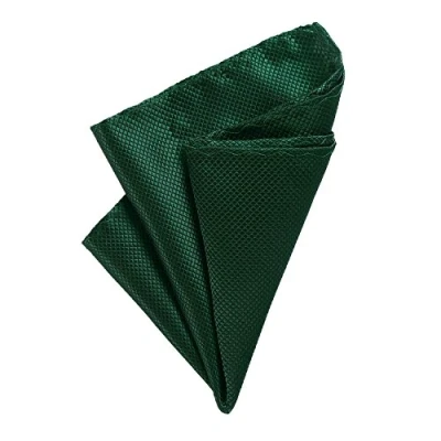 Image of DonDon Men’s Pocket Handkerchief 8.27 x in 21 cm shiny unicoloured Anthracite