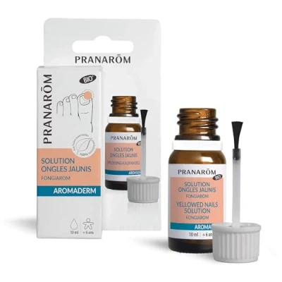 Image of Pranarôm Organic Lotion Aromaderm Nail jaunis Eco