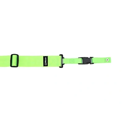 Image of DiMarzio DD2200GN Cliplock Guitar Strap Green,1.57x8.43x4.33