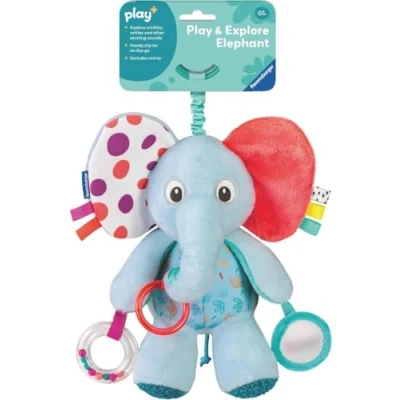 Image of Ravensburger Play+ Explore &amp; Play Elephant Baby Toys 0 Months Up Sensory New Born Gift