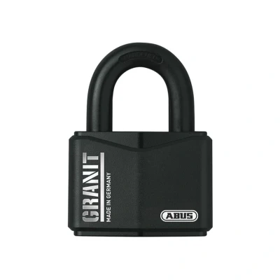 Image of ABUS padlock Granit 37RK/70 Premium lock for highest load increased shackle protection security level 10 incl. 2 keys and card black