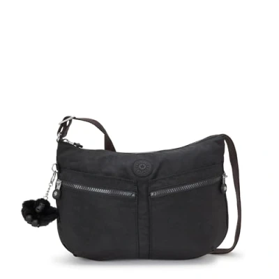 Image of Kipling Women&#039;s Izellah Crossbody Bag, black noir, One Size