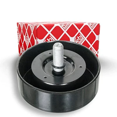 Image of 252872F000 Idler Pulley FEBI BILSTEIN 102159 with screw HYUNDAI: ix35, SANTA FE 3, KIA: Sportage III, IV