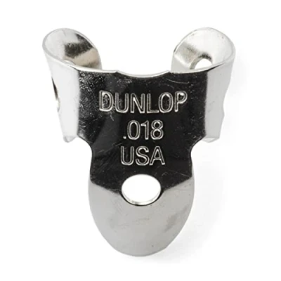 Image of Dunlop 36R.018 Nickel Silver Fingerpicks &quot;Mini&quot;, .018&quot;, 20/Tube