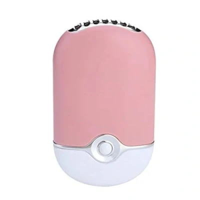 Image of ThreeH Handheld Mini USB Fan Built in Lithium Battery Air Conditioner Travel Rechargeable Purifier Humidifier F015,Lightpink