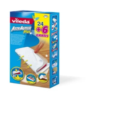 Image of Vileda Attractive Plus Tücher 24 + 6 gratis 125749