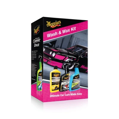 Image of Meguiars Wash and Wax Kit for Cars