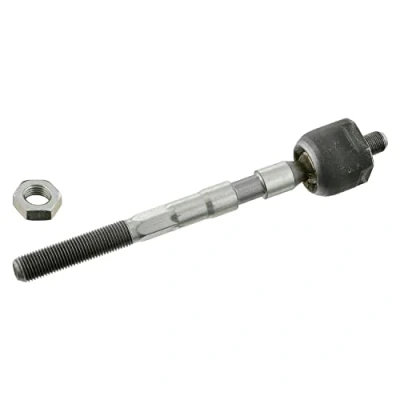 Image of 6001547606, 6001550441 Inner Tie Rod FEBI BILSTEIN 27725 Front Axle Left, Right 194mm BMTS Turbo NEW with lock nut