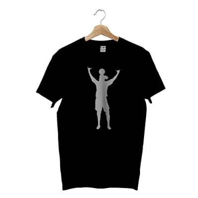 Image of Ronaldinho10, T shirt, Official Product, Tee Black, Hang Loose Baller