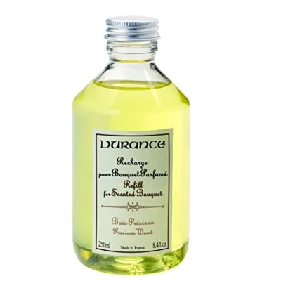 Image of Durance Precious Wood Reed Diffuser Refill 250ml Aromatherapy Scented Oil For Diffusers Fresh &amp; Long Lasting Fragrance