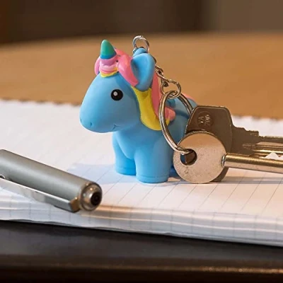 Image of Funtime Gifts Poopoo Unicorn Keyring