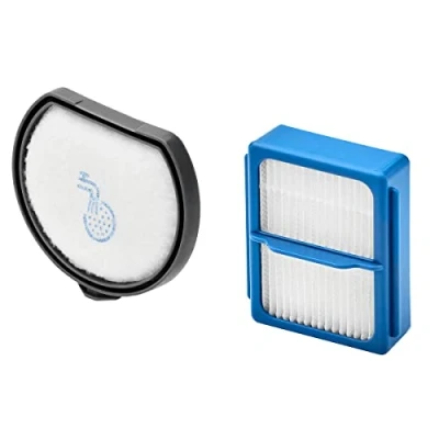 Image of AEG ASKQX9 Filter Set consisting of 1x Fine Dust &amp; Exhaust Filter, Washable Reusable, Suitable for QX9 Cordless Vacuum Cleaner