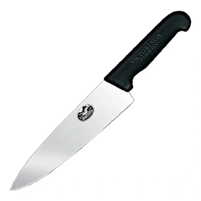 Image of Victorinox 5.2063.20 Chefs Knife, Extra Broad, 20cm, Black