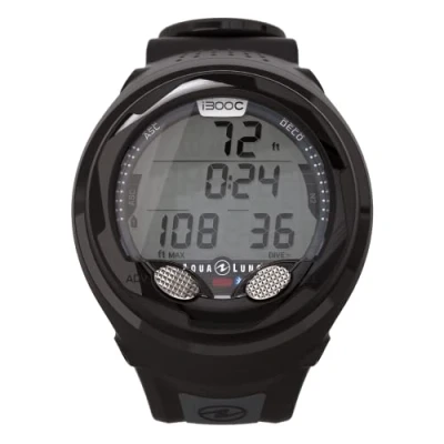 Image of Aqualung i300C Dive computer, Bluetooth, Aqua lung 3 gas diving Watch, Intuitive navigation, Four operating modes, Altitude adjustment, ideal for scuba