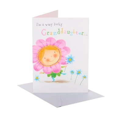 Image of UK Greetings Mother&#039;s Day Card from Granddaughter Adorable Design
