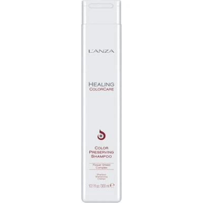Image of L’ANZA Healing ColorCare Colour Preserving Shampoo, for Treated Hair Protects and Refreshes While Healing, Sulfate free Daily Shampoo Women (300ml)