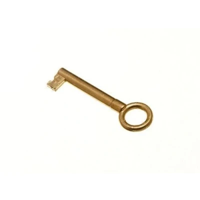 Image of Spare Key for Wardrobe Cabinet Door Cupboard Lock Drawer Replacement Gold Home