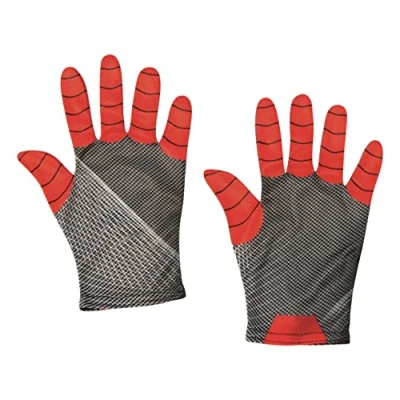 Image of Rubie&#039;s 202638NS000 Marvel: Spider man 3 Costume Gloves Version Accessory, Boys, Red/Black, One Size