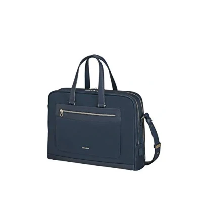 Image of Samsonite Zalia 2.0 15.6 Inch Laptop Briefcase, 41 cm, 14.5 L, Blue (Midnight Blue)