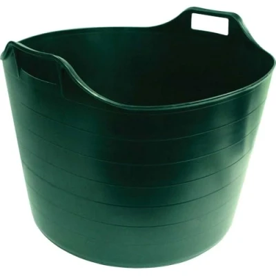 Image of Faithfull FAIFLEX75G Green Polyethylene Flex Tub 75 Litre (16.5 gl) Capacity