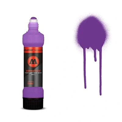 Image of Molotow Dripstick PP Marker 863DS 6mm Pen 30ml Paint (Purple)