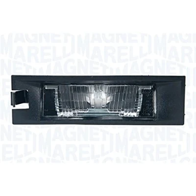 Image of LLI710 Number Plate Light MAGNETI MARELLI 715105084000 Rear