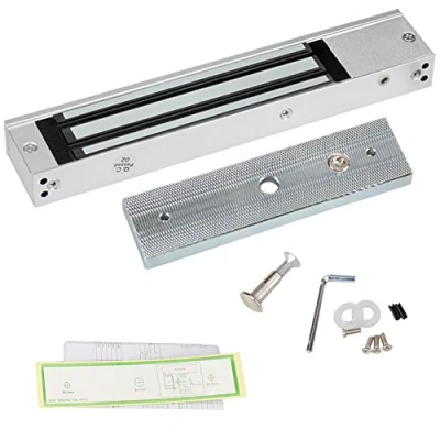 Image of LIBO Electric Magnetic lock 280KG/6000lbs Access Control Electronic Metal Door DC12V Fail Safe NC Type for Security System Single