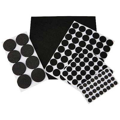 Image of Fixman Self Adhesive Pads Set 125pce Black