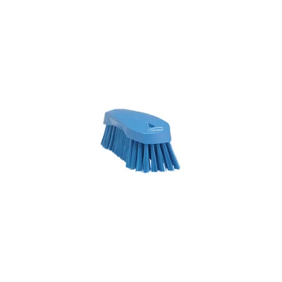 Image of Vikan 38903 Hard Hand Brush, Blue, Large, 200 mm Length, 70 Width, 60 Height