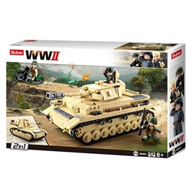 Image of Sluban M38 B0693 Construction Set, Multi Colour, 543 pieces