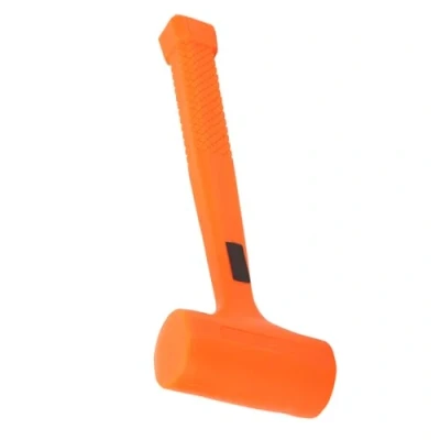 Image of PVC Dead Blow Hammer Non Elastic Rubber for Floor Tile Marbe Installation(1LB)