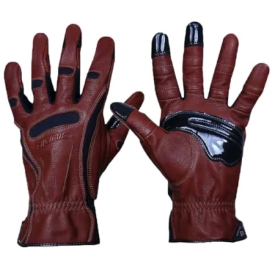 Image of Bionic Men&#039;s Tough Pro with Natural Fit Premium Leather Glove, Brown, XXL