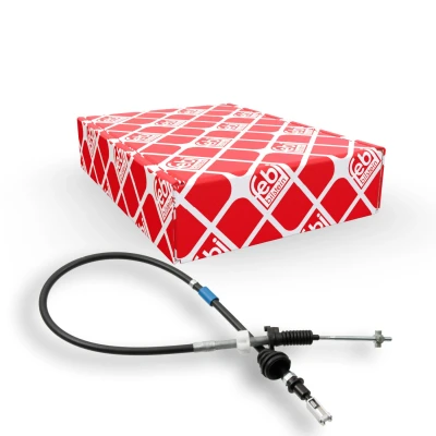 Image of 2150CN Clutch Cable FEBI BILSTEIN 174901 PEUGEOT: 107 Hatchback, TOYOTA: Aygo