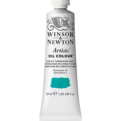 Image of Winsor &amp; Newton 8840355 Artists&#039; Oil Paint, Cobalt Turquoise Light, 37ml Tube