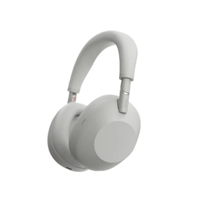 Image of SONY WH 1000XM6 Wireless Bluetooth Noise Cancelling Headphones Silver, Silver/Grey