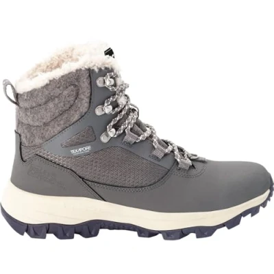 Image of Jack Wolfskin Women&#039;s Everquest Texapore HIGH W Backpacking Boot, Tarmac Grey/Grey, 3.5 UK