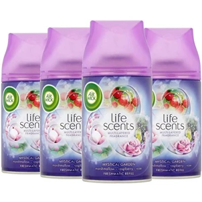Image of Air Wick Freshmatic Max Freshener Refill Mystical Garden 250ml (Pack of 4)