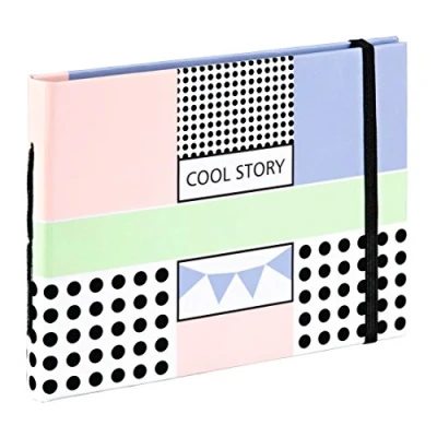 Image of Hama Cool Story Book Bound Photo Album Multi Colour