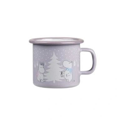 Image of Moomin Enamel Mug 0.25 L Snowfall