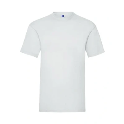 Image of BRAND KRUZE Mens T Shirt Regular Fit Plain Cotton Tee Crew Neck Top Casual Short Sleeve KZTS138 Tshirt White L