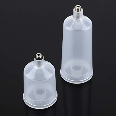 Image of TOPINCN Plastic Spray Paint Gun Airbrush Cup Pot Accessories Watering Can Threaded Connector Part 2 Pcs/Set