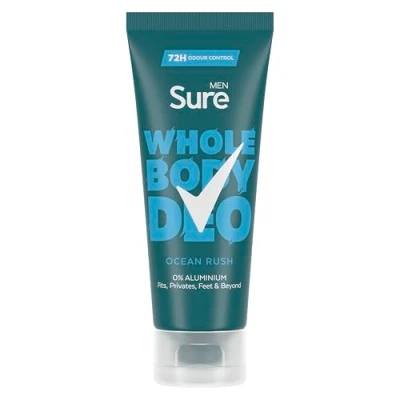 Image of Sure Men Ocean Rush 72hr Whole Body Deodorant Cream 75 ml