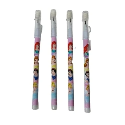 Image of 4 x Disney, Frozen Star wars Pop Up Pencils Boxed Pretty images on Each Pencil (Princess)