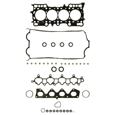 Image of 06110P13000, 06110P13010 Gasket Set, cylinder head AJUSA 52128800 with gasket, valve stem seals MULTILAYER STEEL HONDA: PRELUDE 4