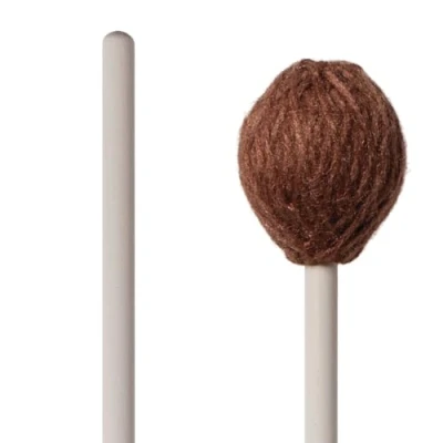 Image of Vic FIrth Corpsmaster® Series Marimba Mallets M171 Yarn Rubber Core Medium Brown
