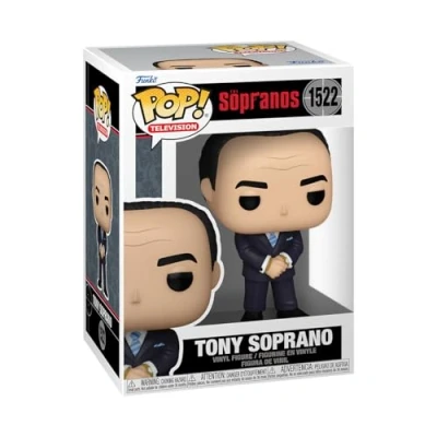 Image of Funko POP! TV: Sopranos Tony the Collectable Vinyl Figure Gift Idea Official Merchandise Toys for Kids &amp; Adults TV Fans Model Collectors and Display