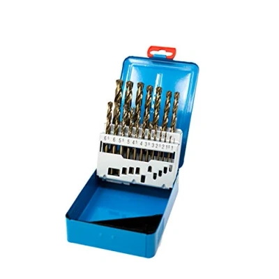 Image of Presto 09501M19 Cobalt High Speed Steel Jobber Drill Set,1mm 10mm x 1.0mm increments (19 drills)